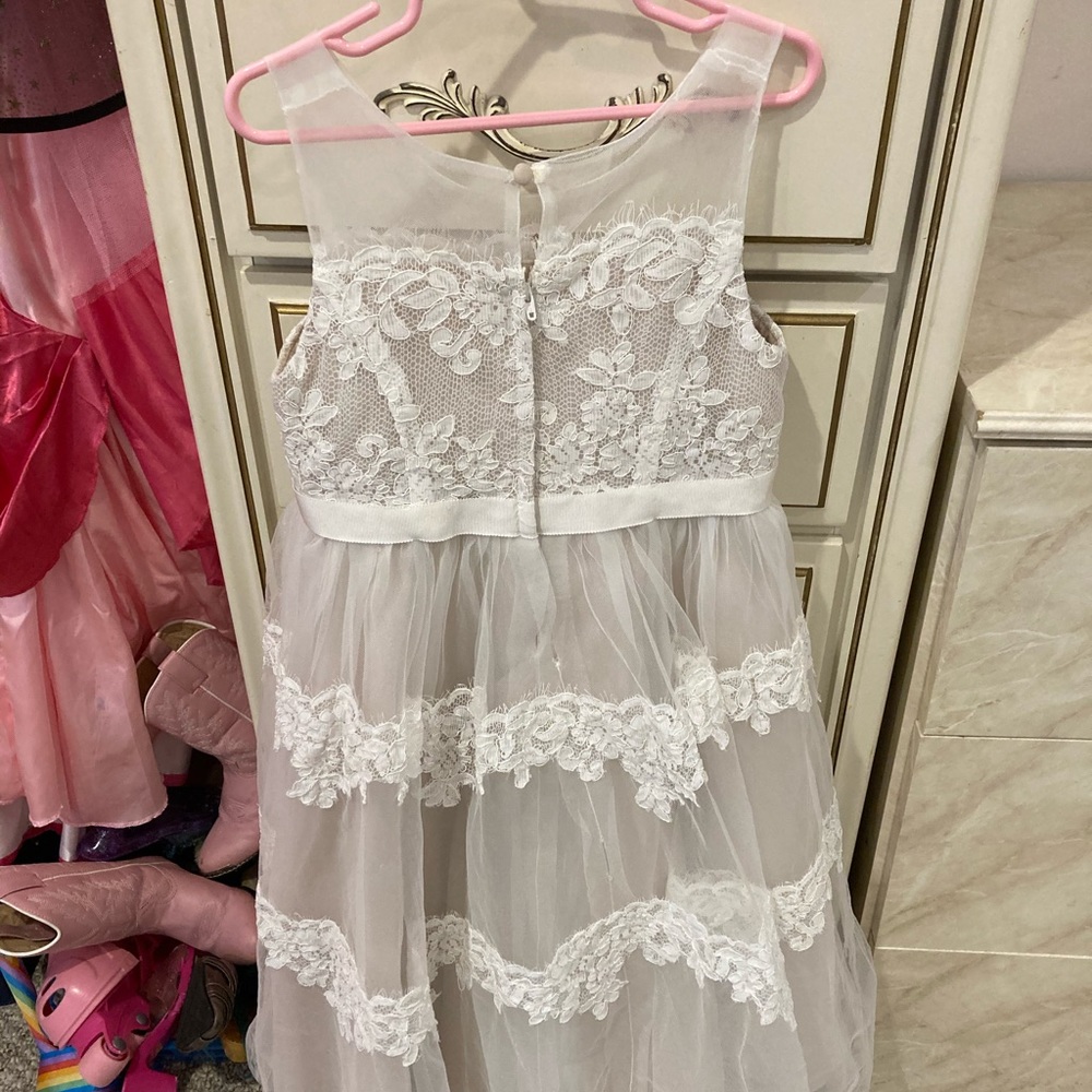 Davids Bridal flower girl dress